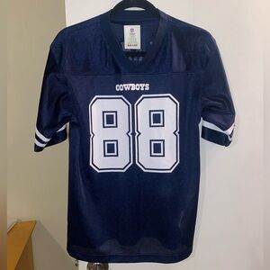 Cowboys Kids Navy Jersey with Number 88